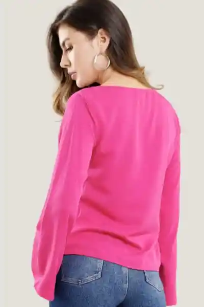 Blusa Austria Color Fucsia Talla M Ragged