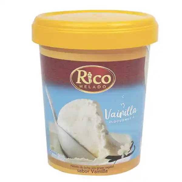 Rico Helado Helado Vainilla