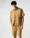 Camisa Hombre Café Talla M 812G002_CAF180830