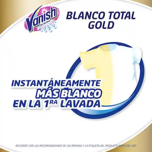 Vanish removedor de manchas