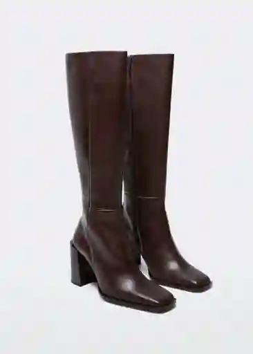 Bota Sari Chocolate Talla 40 Mujer Mango