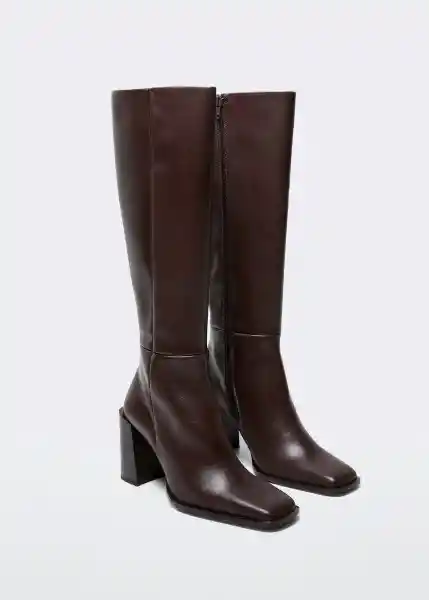 Bota Sari Chocolate Talla 40 Mujer Mango