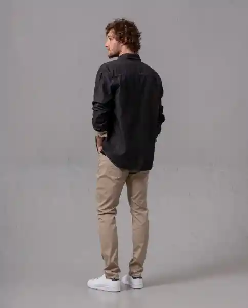 Camisa Hombre Gris Grafito Ultraoscuro Talla XXL 87595 Rifle