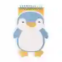 Miniso Cuaderno de Espiral Pingüino Penguin Series