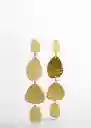 Pendientes Lucena Oro Mujer Mango