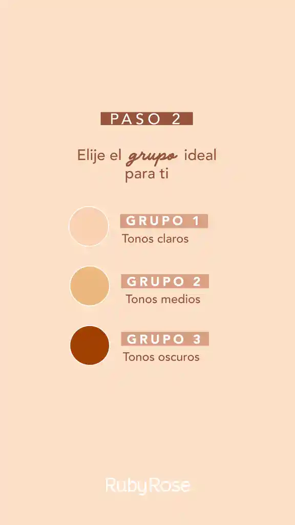 Ruby Rose Base Líquida Soft Matte Tono 3 Bege