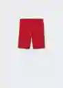 Bermuda Rabbity Rojo Talla 10 Niños Mango