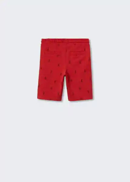 Bermuda Rabbity Rojo Talla 10 Niños Mango