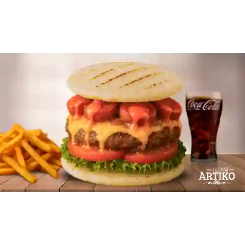 Promo Del Rancho + Papas + Gaseosa