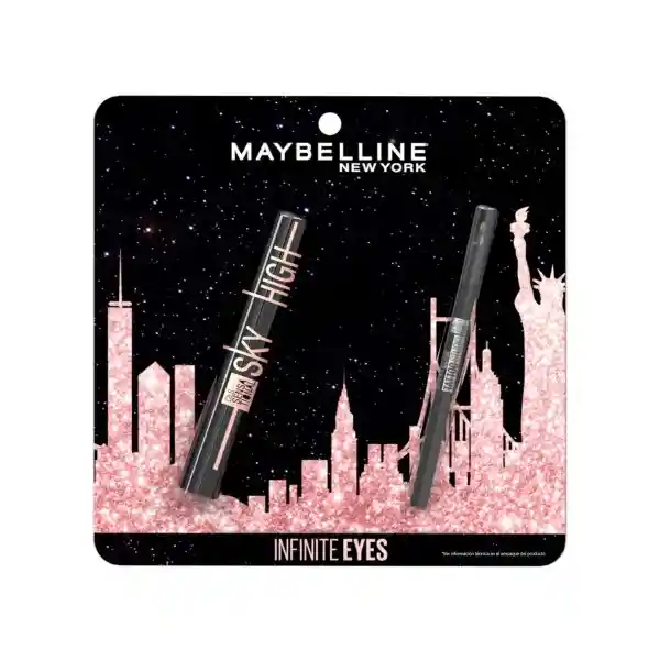 Maybelline Pack Pestañina Alargamiento y Volumen YCO01608