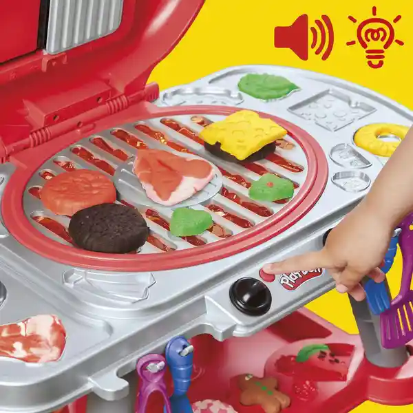 Play-Doh Plastilina la Parrillada Chisporroteante