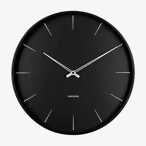 Present Time Reloj Pared Lure Negro