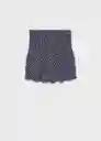 Falda Spiritf Navy Talla 20 Teen Niñas Mango