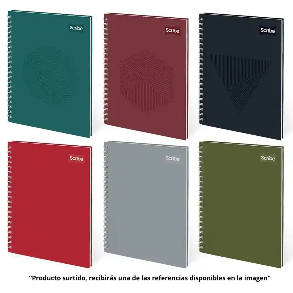 Scribe Cuaderno Sport Rayado Argollado Tapa