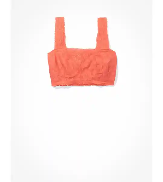 Blusa Mujer Naranja T. SMALL American Eagle