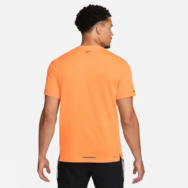 Nike Camiseta M Df Rise 365 Run Div Top Hombre Naranja Talla S