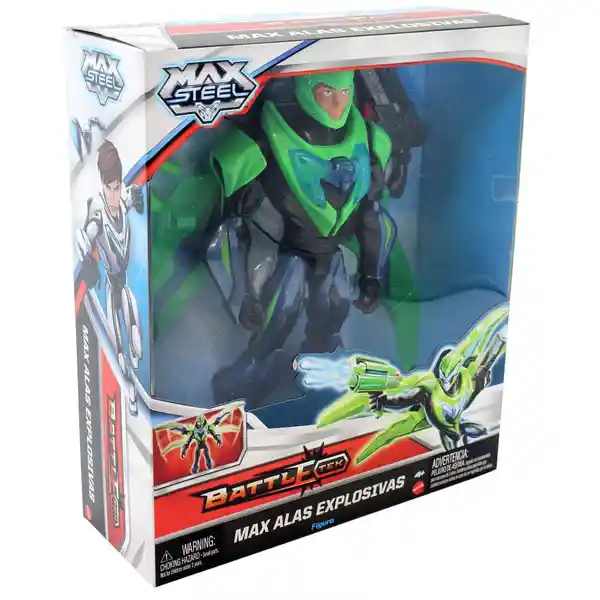 Max Steel Muñeco Ataque Volador