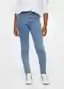 Jean Jegging Tejano Medio Talla 05 Niñas Mango