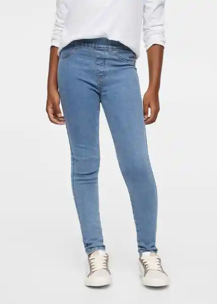 Jean Jegging Tejano Medio Talla 05 Niñas Mango