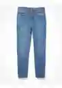 Jean Mom Azul Talla 10 Regular Mujer American Eagle