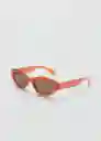 Gafas de Sol Antonia Mandarina Mujer Mango