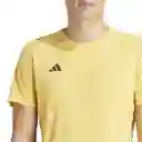 Adidas Camiseta Adizero E Tee Correr Hombre Azul/Gris Talla M