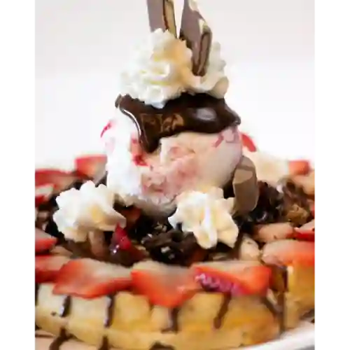 Waffle Fresas