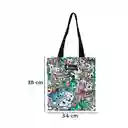 Bolso de Compras Multiprint Serie Tokidoki Negro Miniso