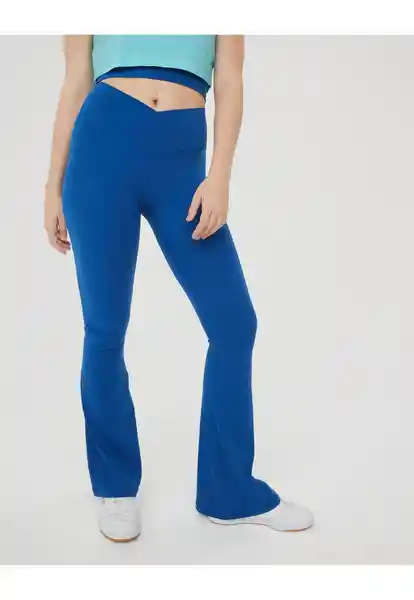 Leggings Aerie Azul Talla MED REGULAR American Eagle