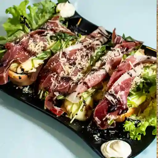 Bruschetta prosciutto
