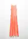 Vestido Gabriel-A Coral Talla L Mujer Mango