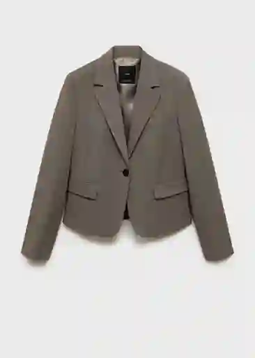 Blazer Blazer Americana Helena Marrón Talla XS Mujer Mango