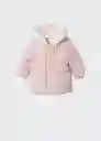 Anorak Julong3 Rosa Light Talla 67 Niñas Mango