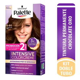 Palette Tinte Intesive Color Creme Tono 6-60 Chocolate Oro