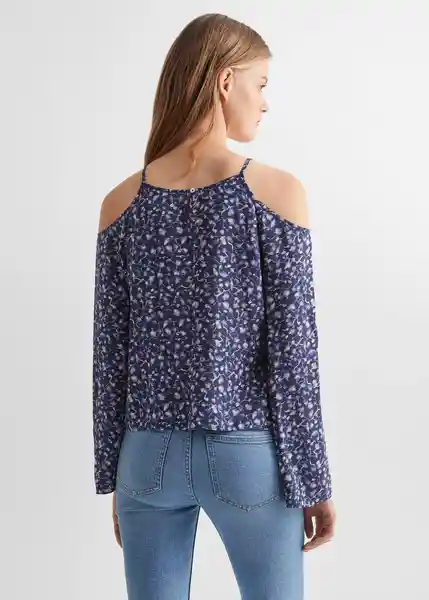 Blusa Julyt Marino Talla 19 Teen Niñas Mango