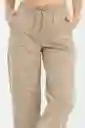 Pantalón Poricua Color Café Taupe Talla 8 Ragged