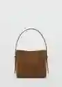 Bolso M Casa Cuero Talla 99 Mujer Mango