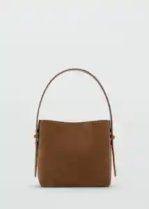 Bolso M Casa Cuero Talla 99 Mujer Mango