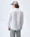 Camisa Hombre Blanco Talla M 811G501_BLA110601 Americanino