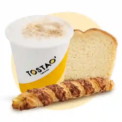 Palito de Queso, Mantecada y Café