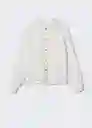 Blusa Andes Offwhite Talla 09 Niñas Mango