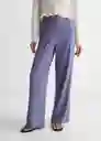 Pantalón Fancyp Navy Talla 21 Niña Mango