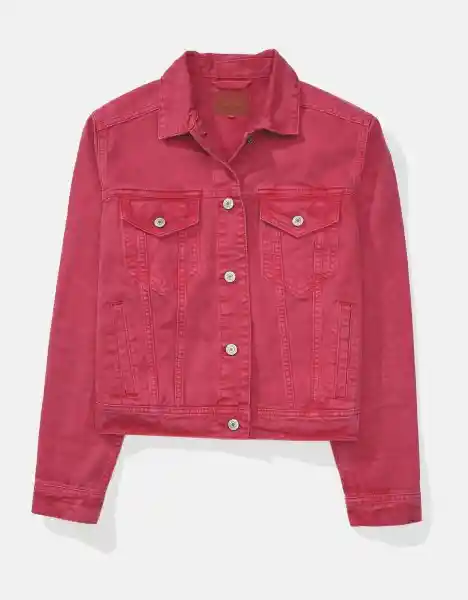 Chaqueta Aerie Mujer Rojo Talla: X-Small American Eagle