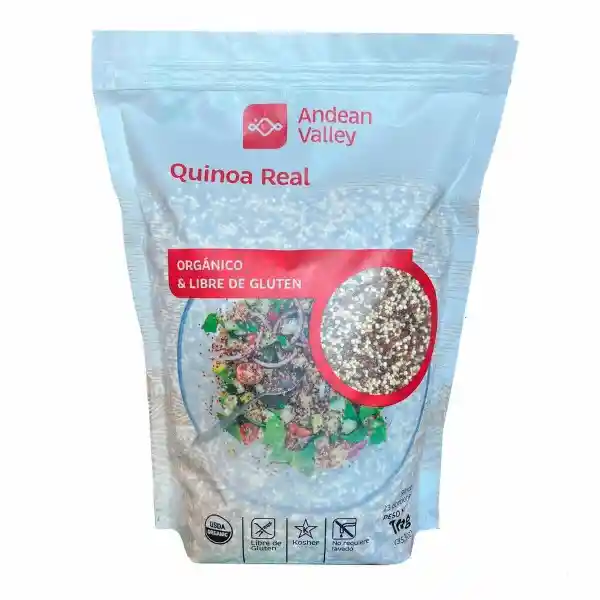 Andean Valley Grano de Quinoa Orgánico y Libre de Gluten