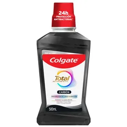 Enjuague Bucal Colgate Total Carbón Prevención Activa 500ml