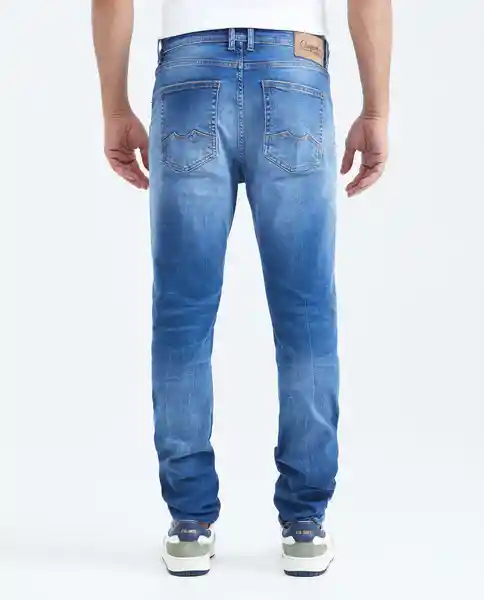 Jean Straight Fit-Morrison Azul Francés Medio 32/32 Chevignon