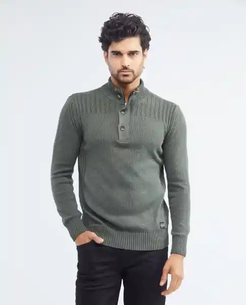 Sueter Comfy Verde Cerro Oscuro Talla Xl Hombre Chevignon