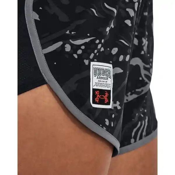 Under Armour Short Run Like Mujer Negro MD 1380435-001