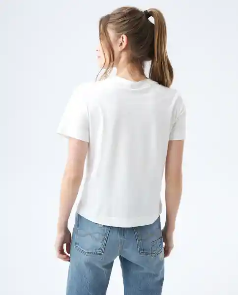  Camiseta Mujer Blanco Talla L 602E001 AMERICANINO 