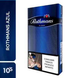 Rothmans Cigarrillo Azul 10'S